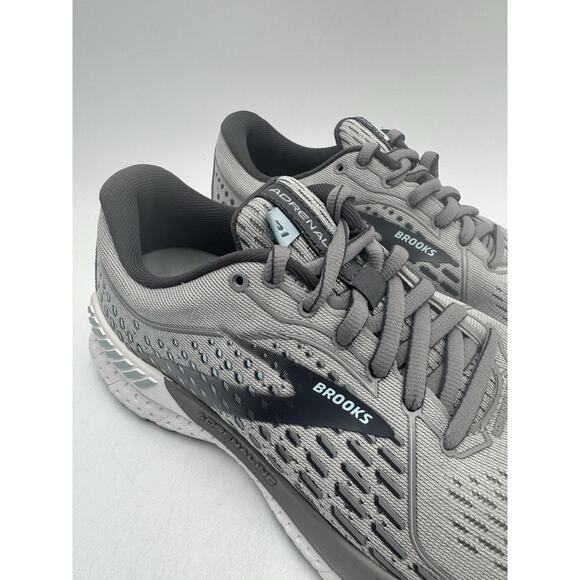 Brooks ADRENALINE GTS 21 Women's LIGHTLY USED Running Shoe Grey US Size 6.5 Wide - Picture 3 of 11